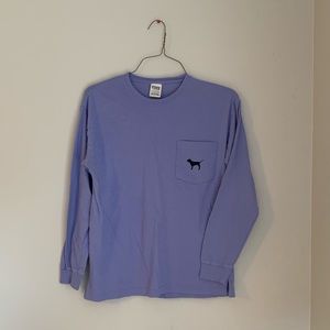 PINK Victoria’s Secret Long Sleeve Campus Tee